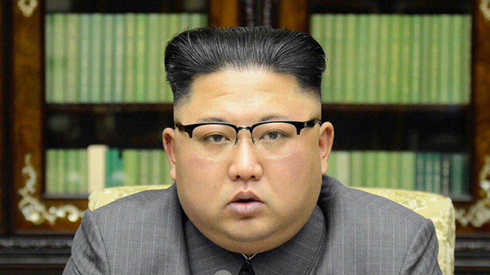 Nordkoreas ledare Kim Jong Un. Foto: AP