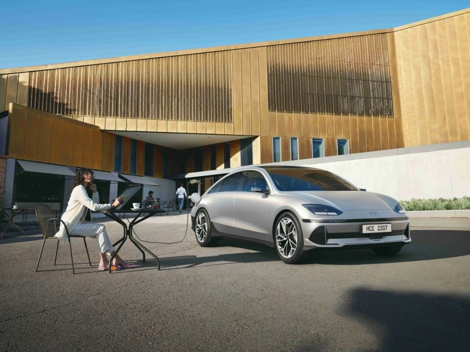 Hyundais nya elbil Ioniq 6. Foto: Hyundai Hyundais nya elbil Ioniq 6. Foto: Hyundai