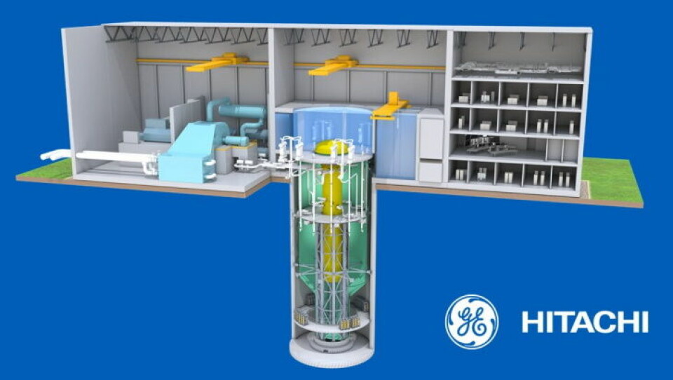 GE Hitachis reaktorkoncept BWRX-300. Foto: GE Hitachi Nuclear Energy
