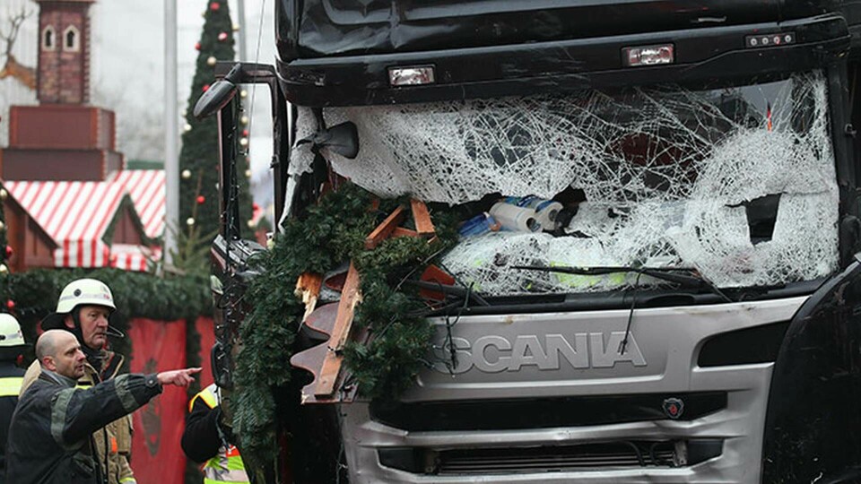 12 människor dödades i ett attentat på en julmarknad i Berlin förra året. Foto: DPA / IBL Bildbyrå