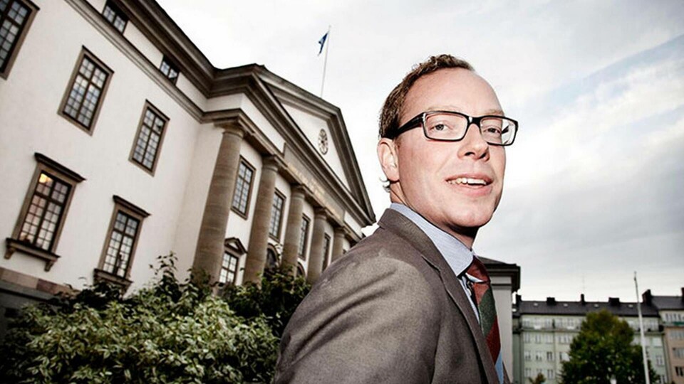 Daniel Forslund driver den digitala utvecklingen i Stockholms sjukvård. Foto: Jörgen Appelgren Daniel Forslund driver den digitala utvecklingen i Stockholms sjukvård. Foto: Jörgen Appelgren