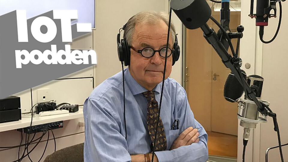 Örjan Larsson gästar IoT-poddens åttonde avsnitt. Foto: Fredrik Karlsson Örjan Larsson gästar IoT-poddens åttonde avsnitt. Foto: Fredrik Karlsson
