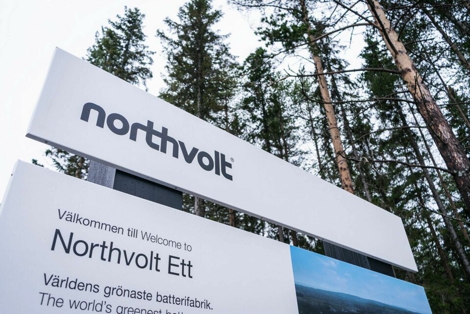 Northvolts batterifabrik i Skellefteå. Arkivbild. Foto: Axel Hilleskog/SvD/TT