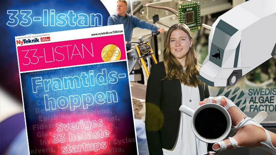 Ny Teknik Insight: Här är vinnarna på 33-listan 2019