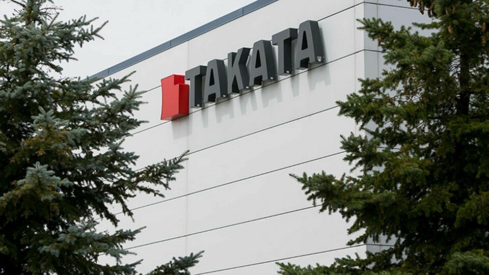 Enligt nyhetsbyrån Reuters ligger konkursen nära till hands för Takata, så pass att ansökan kommer att skickas in i veckan. Foto: Alamy