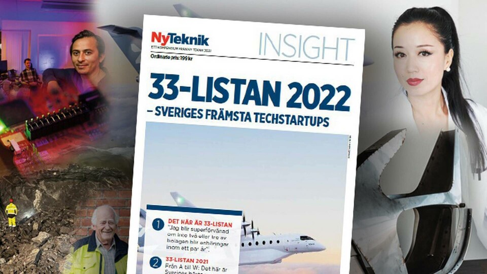 Collage: Ny Teknik. Foto: Sören Håkanlind, Tobias Ohls, Heart Aerospace, Everdrone, Lundoch Diagnoctics Collage: Ny Teknik. Foto: Sören Håkanlind, Tobias Ohls, Heart Aerospace, Everdrone, Lundoch Diagnoctics