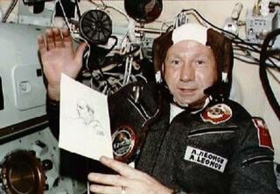 Alexey Leonov blev en legend i det sovjetiska rymdprogrammet. Foto: Nasa