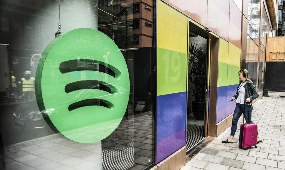 Spotify har totalt runt 4400 anställda. Foto: TT