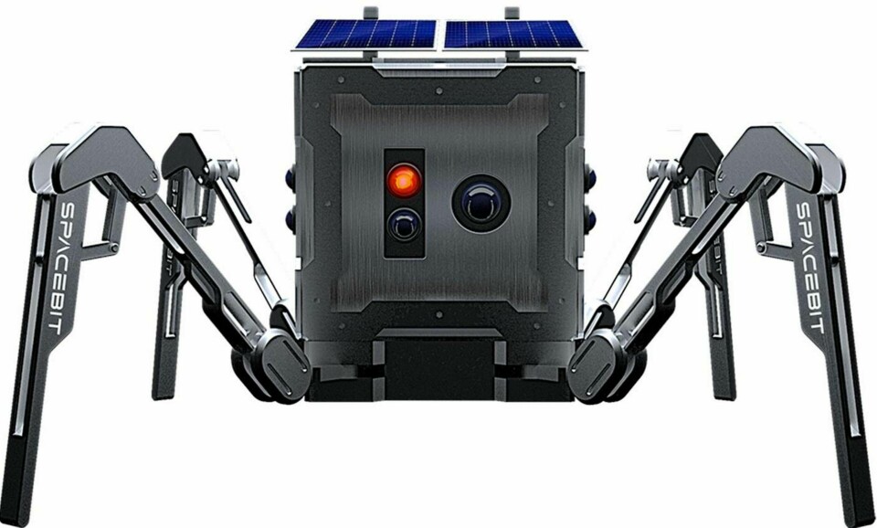 Roboten förlitar sig på en 3D-lidar samt hd-video. Foto: Spacebit