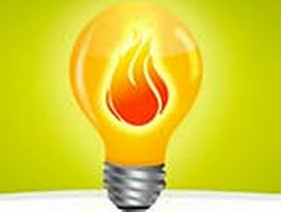 Glödlampan lanseras som element.