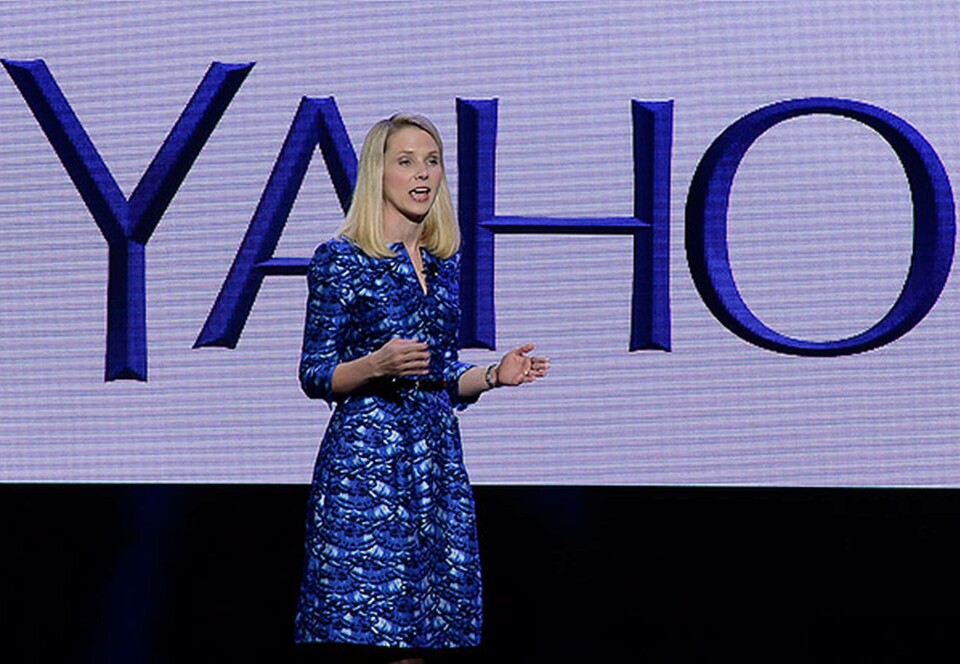 Yahoos vd Marissa Mayer. Foto: Polaris Yahoos vd Marissa Mayer. Foto: Polaris