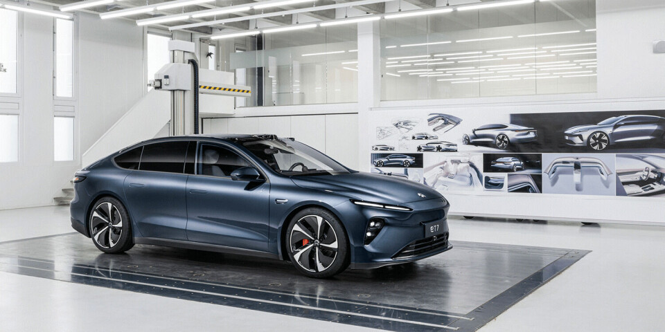 Nio ET7. Foto: Nio Nio ET7. Foto: Nio