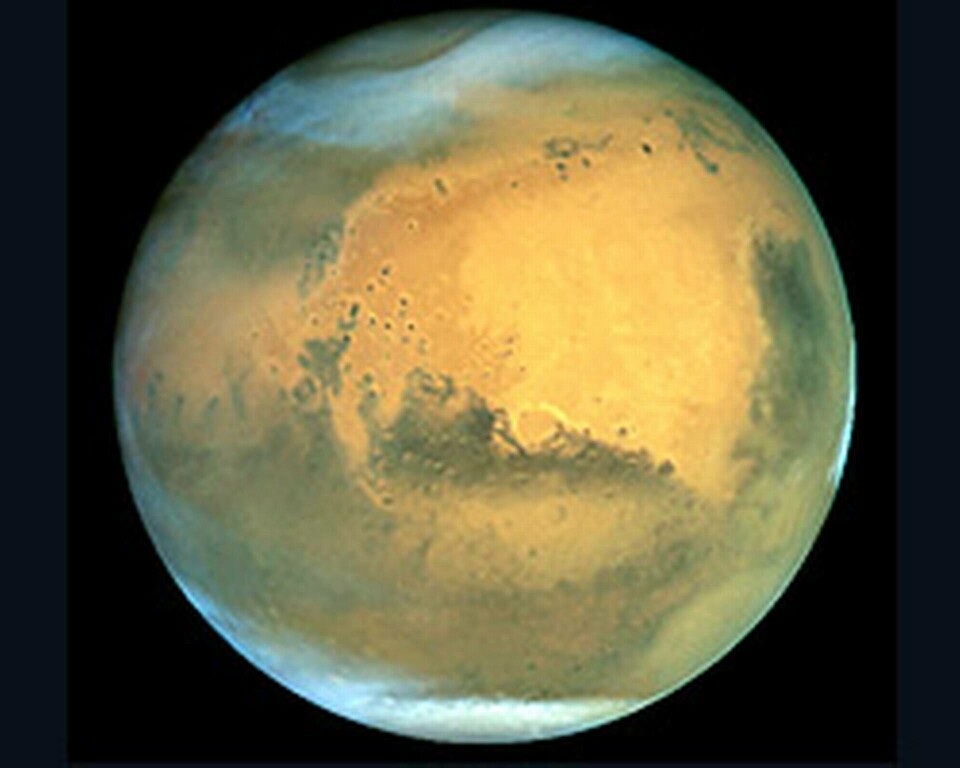 Planeten Mars. Foto: TT Planeten Mars. Foto: TT