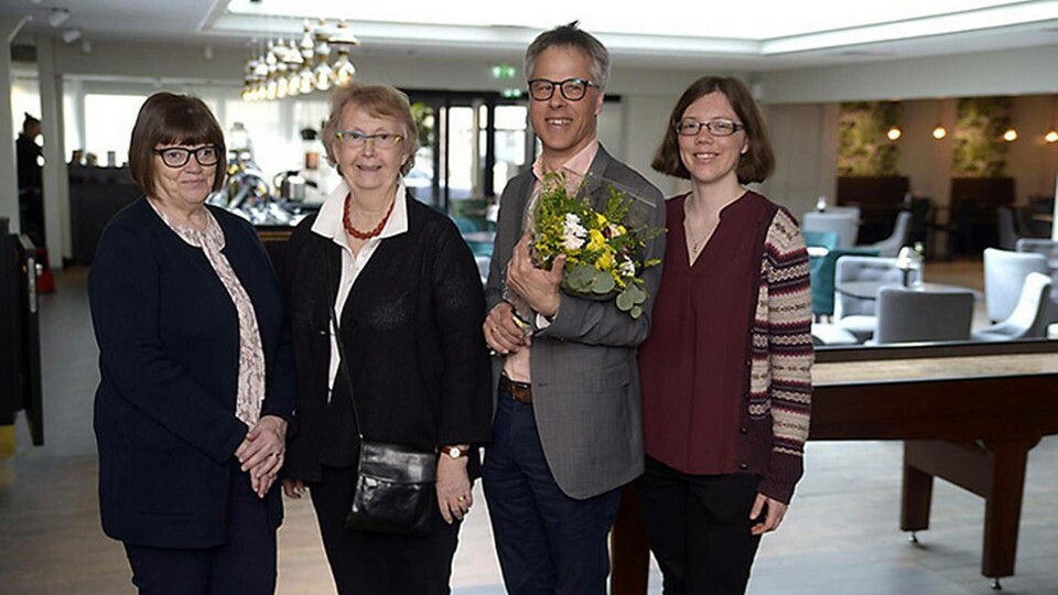 PU Sensor: Margareta Lindgren, Anna-Christina Ek, Johannes Walfridsson och Tove Persson. Foto: Linus Lindgren PU Sensor: Margareta Lindgren, Anna-Christina Ek, Johannes Walfridsson och Tove Persson. Foto: Linus Lindgren