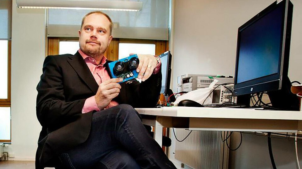 Fredrik Bruhn är vd och en av grundarna till bolaget Unibap. Foto: Jörgen Appelgren Fredrik Bruhn är vd och en av grundarna till bolaget Unibap. Foto: Jörgen Appelgren