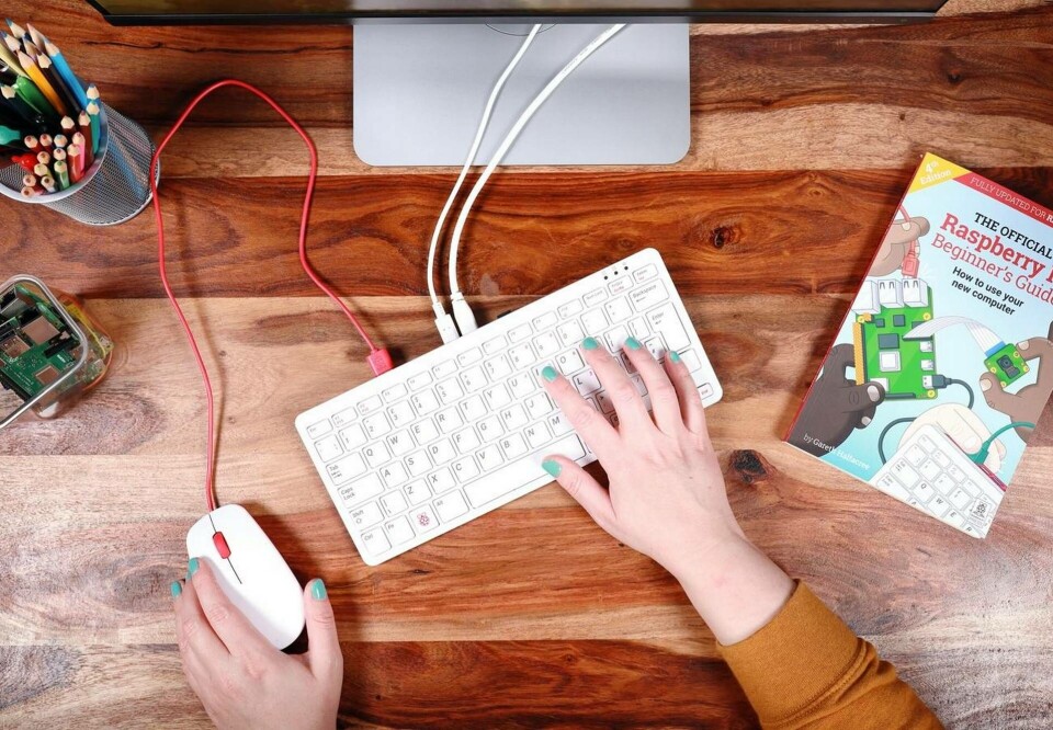 Raspberry Pi 400 är en komplett dator inbäddad i ett tangentbord. Foto: Raspberry Pi Raspberry Pi 400 är en komplett dator inbäddad i ett tangentbord. Foto: Raspberry Pi