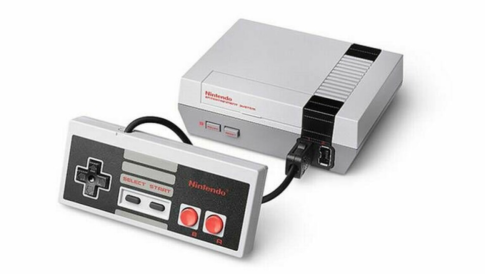 NES Mini (eller Nintendo Classic Mini: Nintendo Entertainment System som Nintendo envisas med att kalla den). Foto: Nintendo