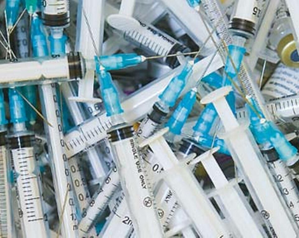 Över 50 mijoner doser har hittills distribuerats av de tre olika vaccinen mot svininfluensan. Foto: Heiko Junge/Scanpix Över 50 mijoner doser har hittills distribuerats av de tre olika vaccinen mot svininfluensan. Foto: Heiko Junge/Scanpix