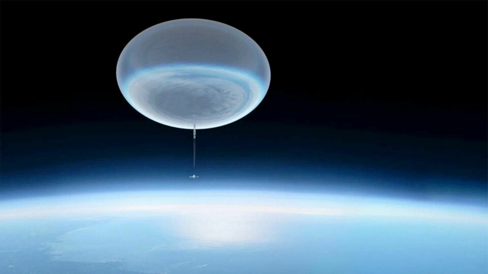 Så här kan Nasas jätteballong komma att se ut. Foto: NASA's Goddard Space Flight Center Conceptual Image Lab/Michael Lentz