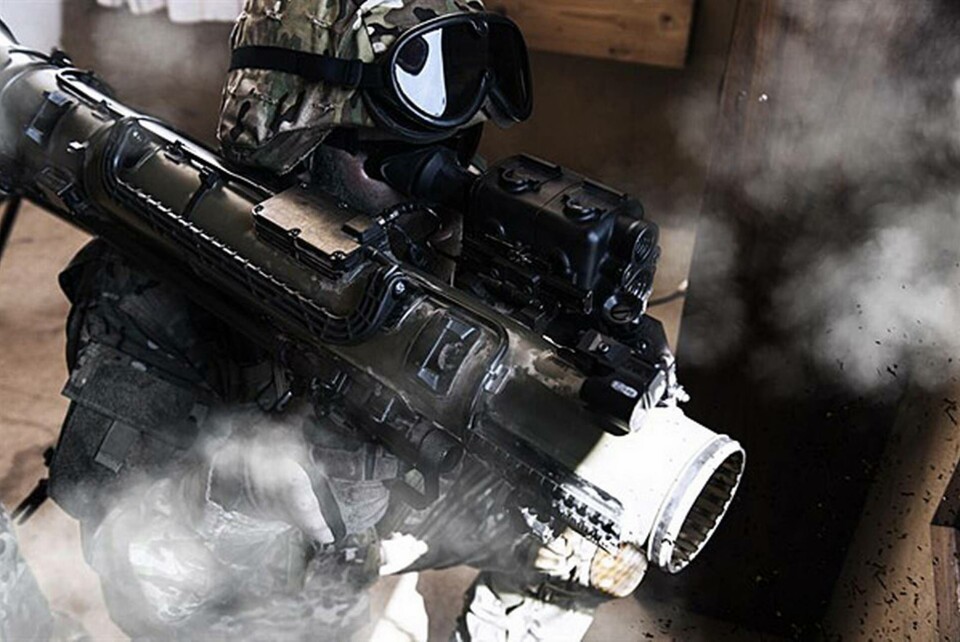 Carl Gustaf M4 demonstreras Foto: Saab Carl Gustaf M4 demonstreras Foto: Saab