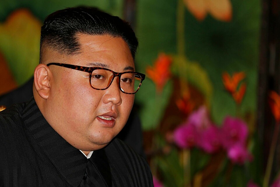 Nordkoreas diktator Kim Jong-Un. Foto: AP Photo/Wong Maye-E/TT