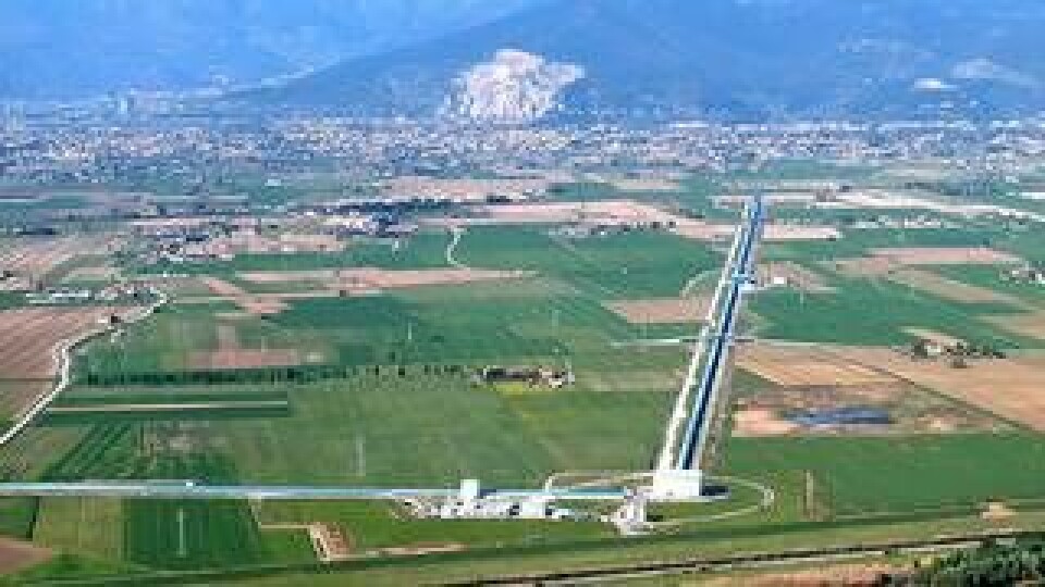 Observatoriet Virgo i Pisa, Italien. Foto: Virgo