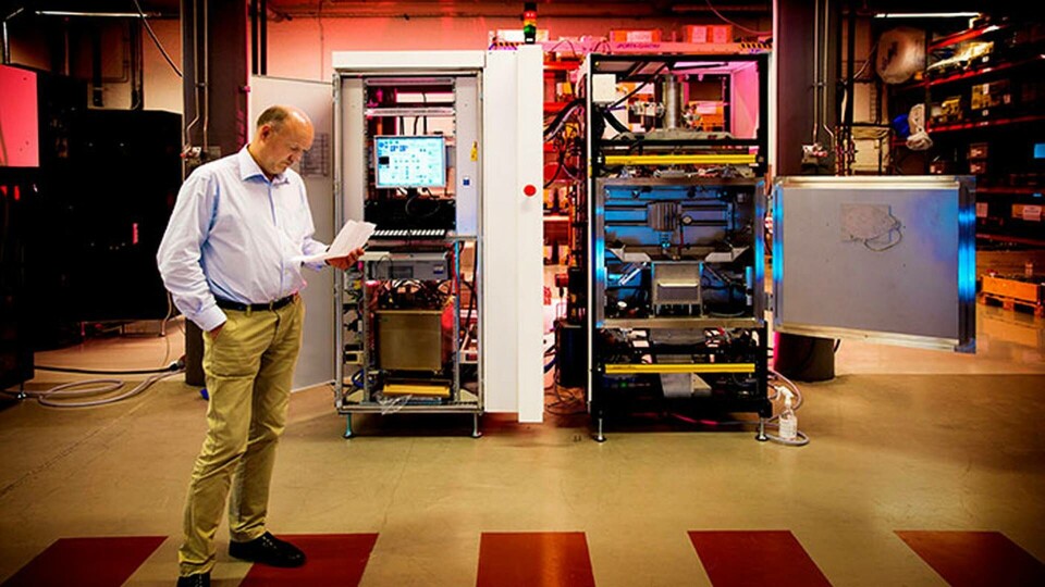 Magnus René, vd på Arcam, foto från 2013. Foto: Sören Håkanlind Magnus René, vd på Arcam, foto från 2013. Foto: Sören Håkanlind