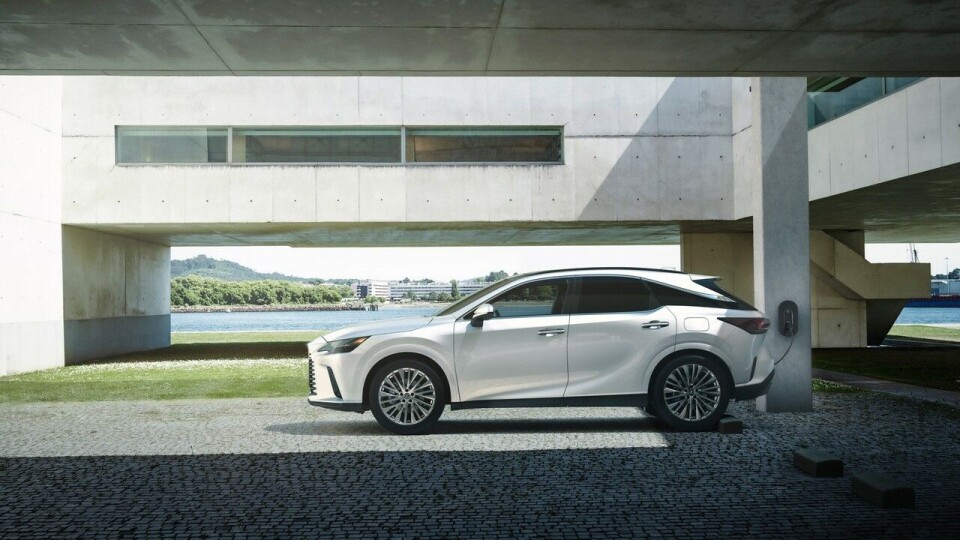 Lexus RX450h+. Foto: Lexus Lexus RX450h+. Foto: Lexus