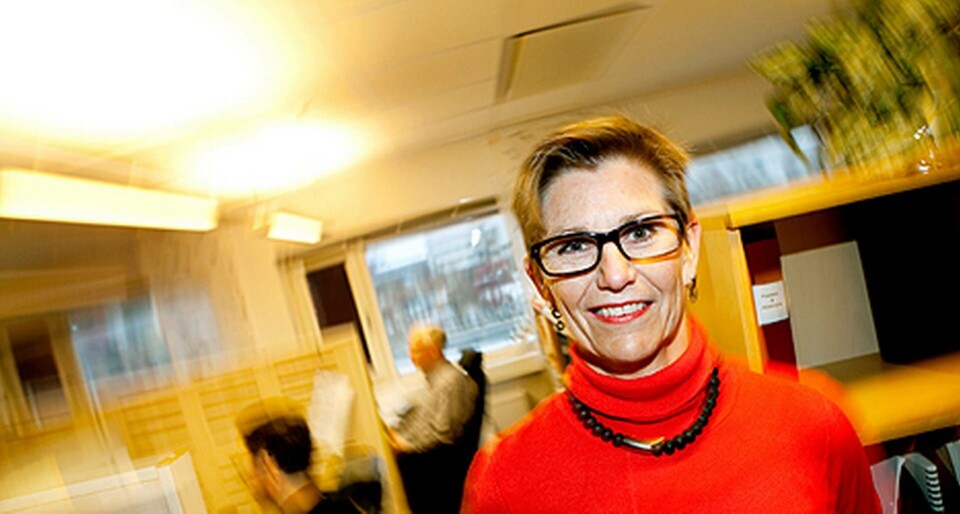 ”Det som driver mig är att inte bli uttråkad”, säger Kristina Hansson, gruppchef för Clinical Affairs. Foto: Pontus Tideman ”Det som driver mig är att inte bli uttråkad”, säger Kristina Hansson, gruppchef för Clinical Affairs. Foto: Pontus Tideman