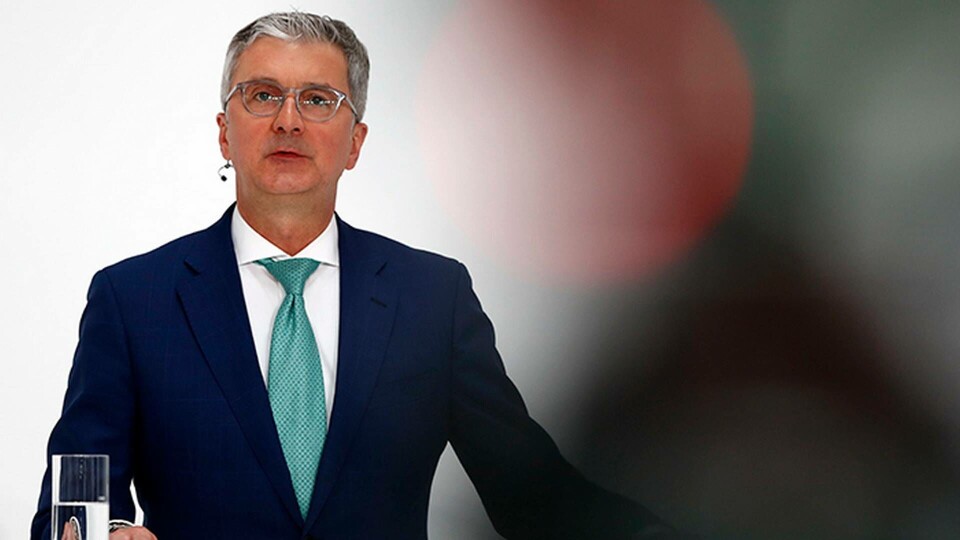 Rupert Stadler, vd för Audi. Foto: AP Photo/Matthias Schrader/TT Rupert Stadler, vd för Audi. Foto: AP Photo/Matthias Schrader/TT