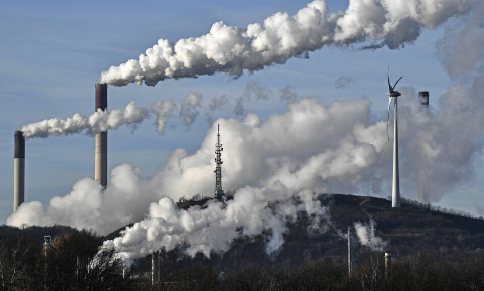 Ett kolkraftverk i tyska Gelsenkirchen. Arkivbild. Foto: Martin Meissner/AP/TT