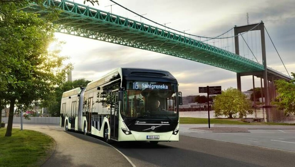 Att utveckla batteridrift till enbart stadsbussarna skulle bli för dyrt, vilket gjorde att företaget bestämde att komponenterna även skulle fungera till lastbilar och anläggningsfordon den dag det blev aktuellt. I dag är Lars Stenqvist glad över det beslutet. Foto: Volvo Group