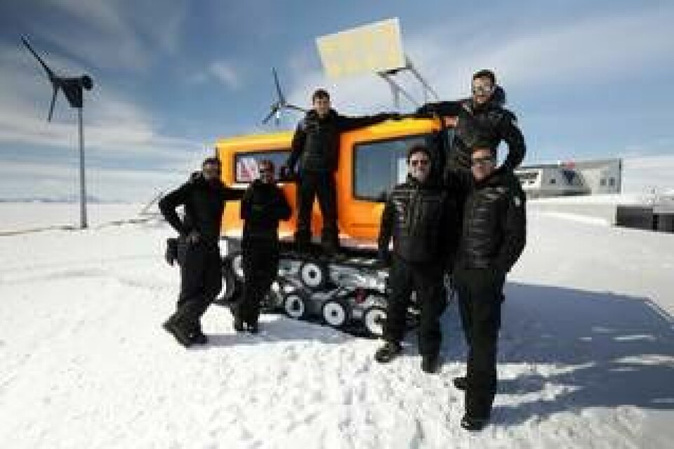Venturi Antarctica ska klara 50 minusgrader. Foto: Sarah Del Ben