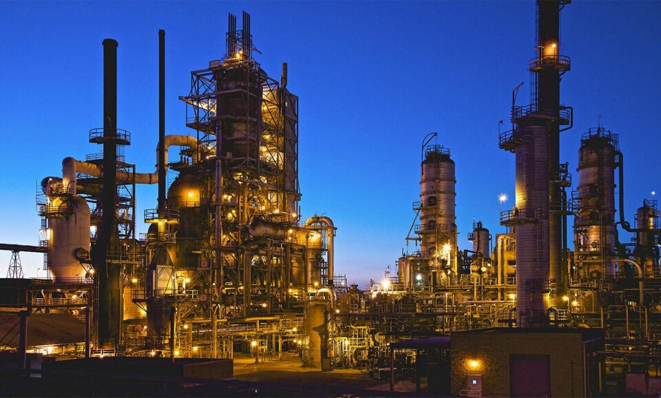 Raffinaderiet i Rodeo. Foto: Phillips 66 Raffinaderiet i Rodeo. Foto: Phillips 66