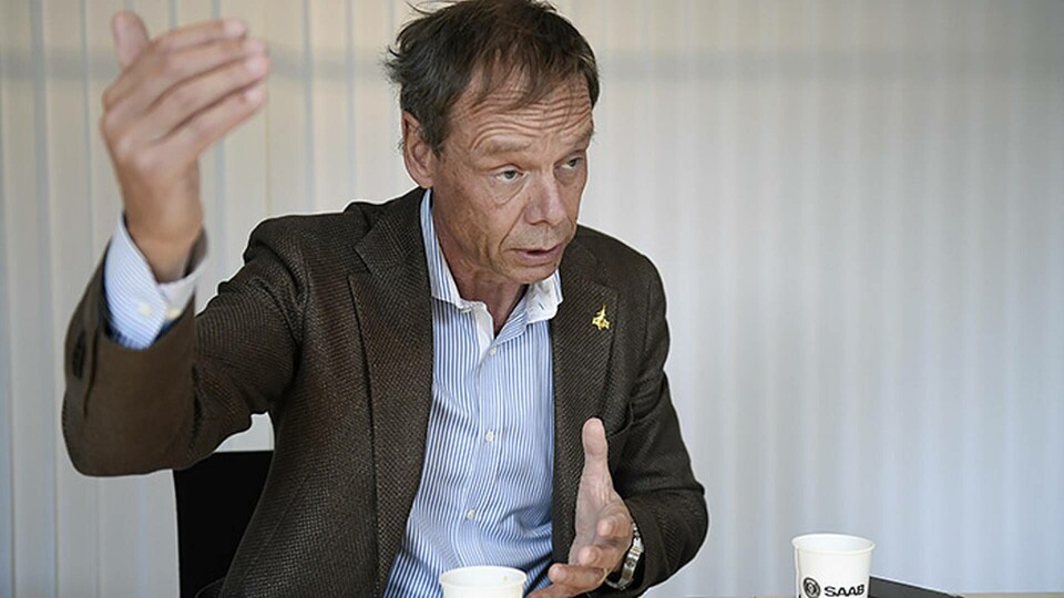 Christer Fuglesang som börjat på halvtid på Saab som rådgivare inom rymdfrågor. Foto: Maja Suslin / TT Christer Fuglesang som börjat på halvtid på Saab som rådgivare inom rymdfrågor. Foto: Maja Suslin / TT