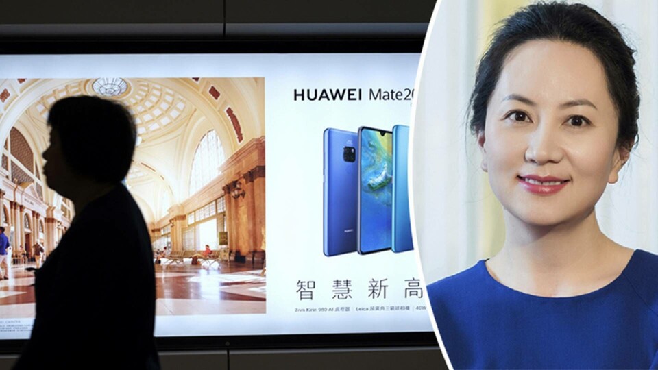 Huaweis finanschef Meng Wanzhou till höger. Foto: AP Photo/Vincent Yu/TT & Huawei/AP/TT Huaweis finanschef Meng Wanzhou till höger. Foto: AP Photo/Vincent Yu/TT & Huawei/AP/TT
