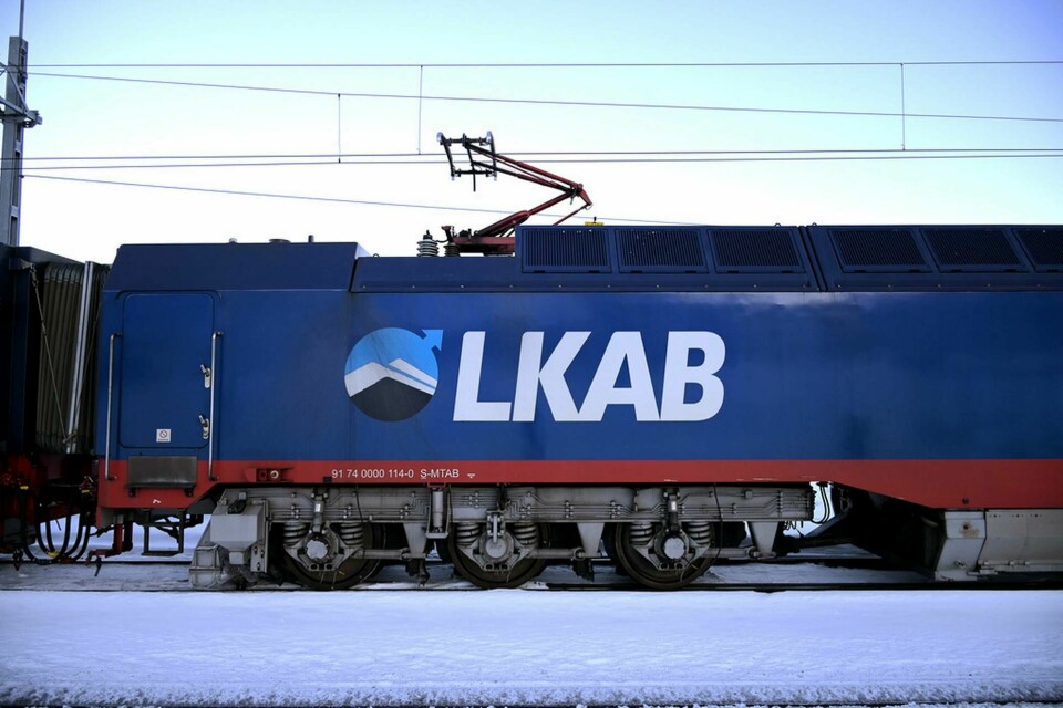 Ett malmtåg från LKAB. Arkivbild. Foto: Janerik Henriksson/TT