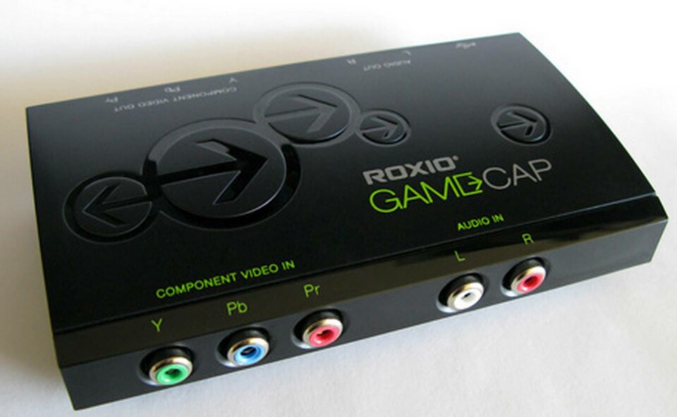 Roxio Game Capture sparar spelen som videor. Roxio Game Capture sparar spelen som videor.