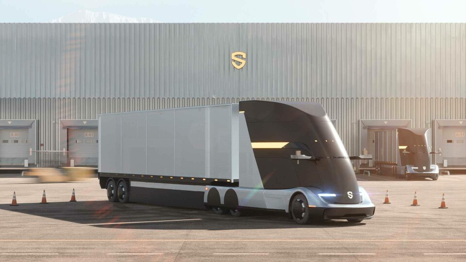 Motorerna levererar totalt 600 kW, och räckvidden ska ligga på 800 km. Foto: Solo AVT Motorerna levererar totalt 600 kW, och räckvidden ska ligga på 800 km. Foto: Solo AVT