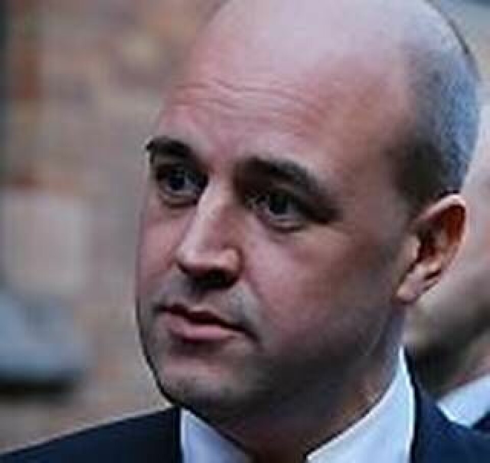 Fredrik Reinfeldt, svensk statsmininister och EU-ordförande under andra halvåret 2009.
