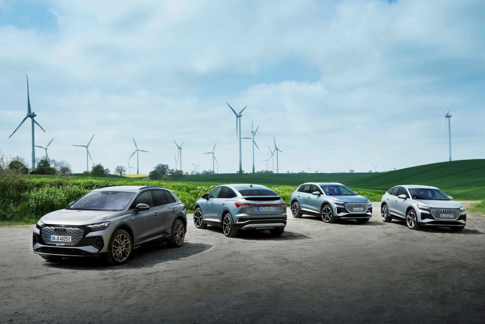 Elbilar kommer att vara lika lönsamma som fossilbilar inom två-tre år, tror Audis vd Markus Duesmann. Foto: Audi Elbilar kommer att vara lika lönsamma som fossilbilar inom två-tre år, tror Audis vd Markus Duesmann. Foto: Audi
