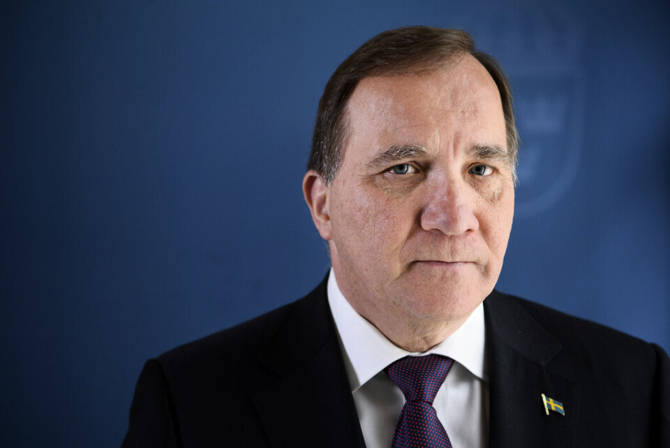 Sveriges statsminister Stefan Löfven. Foto: Jessica Gow/TT Sveriges statsminister Stefan Löfven. Foto: Jessica Gow/TT