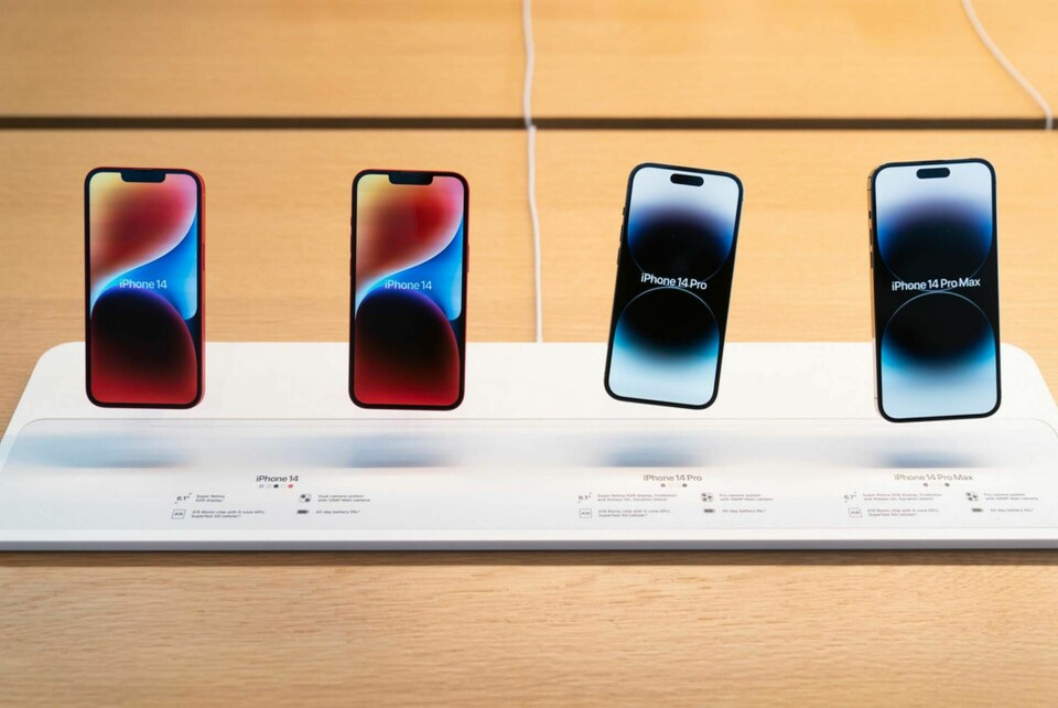Apples senaste modell av Iphone. Foto: Jae C. Hong/AP/TT