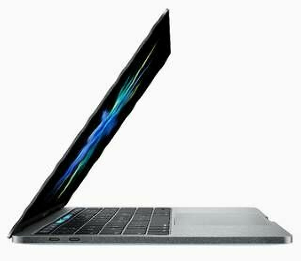 De nyare Macbook Pro-modellerna har fått kritik för utformningen av sina tangentbord. Foto: Apple