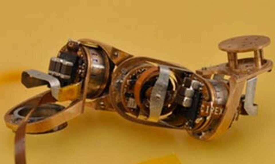 Varje modul är en centimeter i roboten som kan vrida sig till valfri form. Foto: MIT Center for Bits and Atoms Varje modul är en centimeter i roboten som kan vrida sig till valfri form. Foto: MIT Center for Bits and Atoms