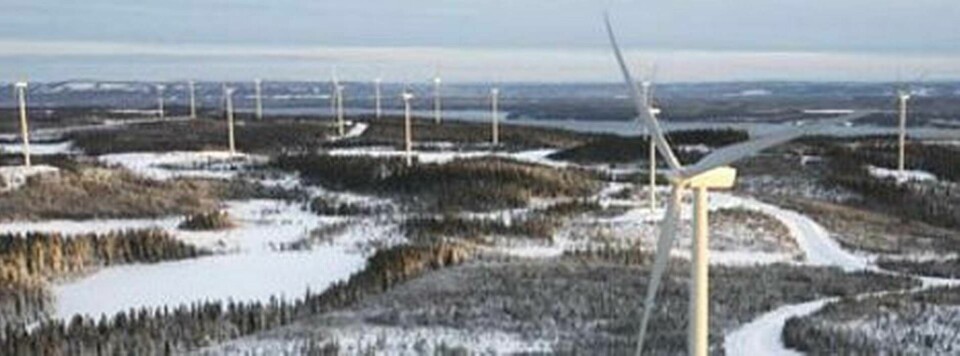 Havsnäs vindkraftspark invigdes för ett par veckor sedan. Nu finns rapporten om hur många jobb projektet skapade. Foto: Nordisk Vindkraft