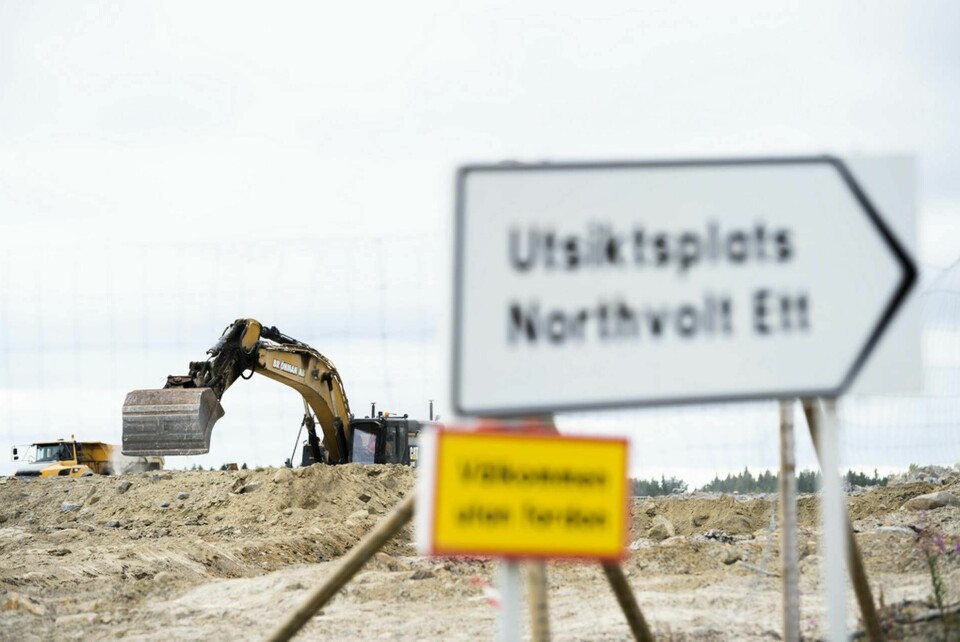 Det byggs i en ny fabrik i Skellefteå, men det behövs bostäder också. Arkivbild. Foto: Henrik Montgomery/TT