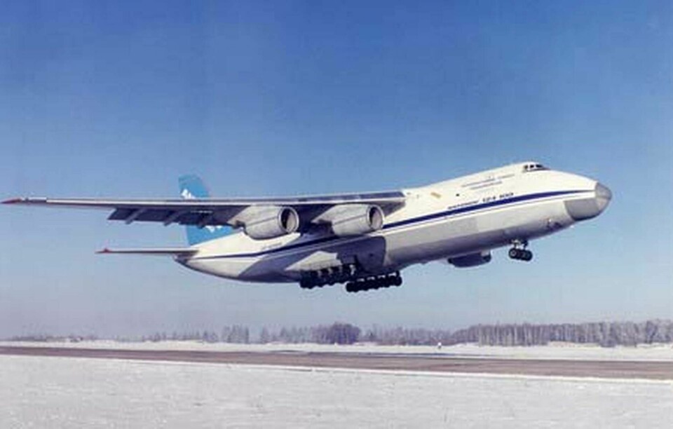 An-124 Ruslan var en av modellerna Antonov hade tänkt offerera USAs flygvapen.