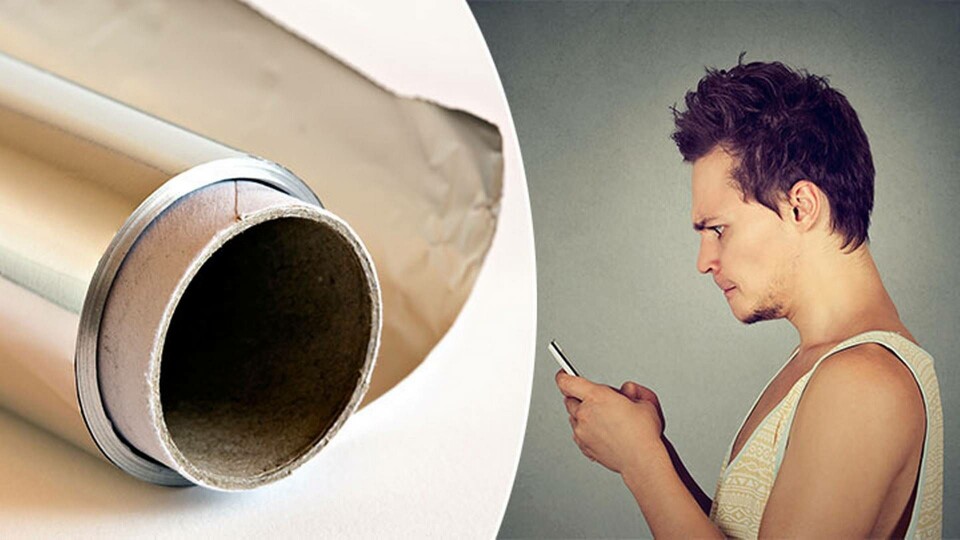 Aluminiumfolie kan lyfta ditt trådlösa nätverk. Foto: IBL Aluminiumfolie kan lyfta ditt trådlösa nätverk. Foto: IBL