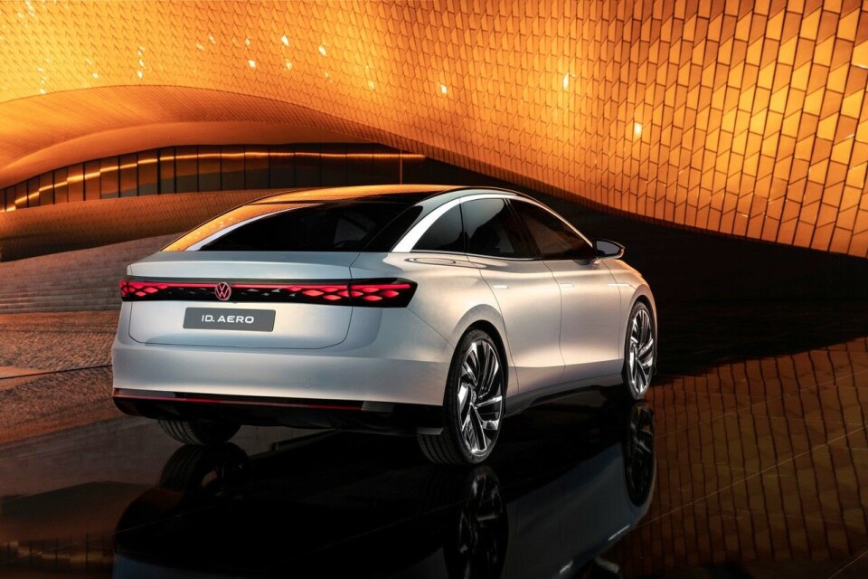 Volkswagen ID Aero. Foto: Volkswagen Volkswagen ID Aero. Foto: Volkswagen